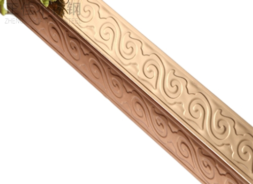 304jbo官网方管玫瑰金花纹2