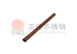 元宝花纹jbo官网圆管镀玫瑰